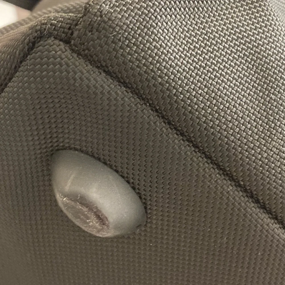 Tumi black alpha bravo soft duffle bag